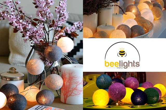 Beelights: Χειροποίητες γιρλάντες με φωτάκια
