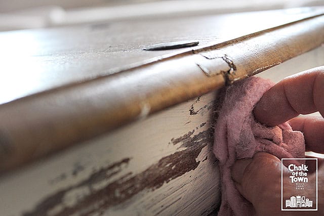 Wash μεταμόρφωση τραπεζιού με χρώματα Chalk Of The Town
