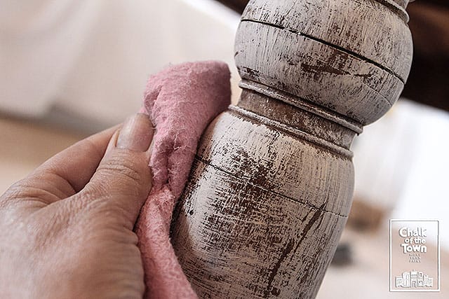 Wash μεταμόρφωση τραπεζιού με χρώματα Chalk Of The Town