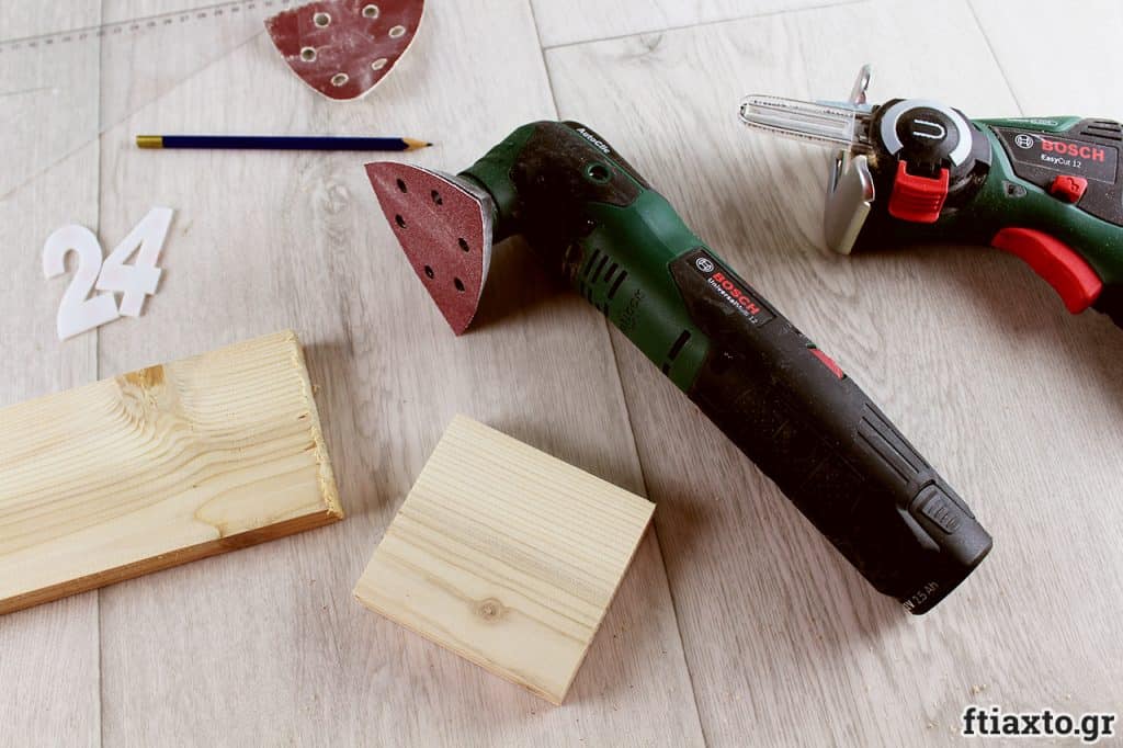 DIY: Αριθμός σπιτιού με τσιμέντο και ρητίνη (υγρό γυαλί)