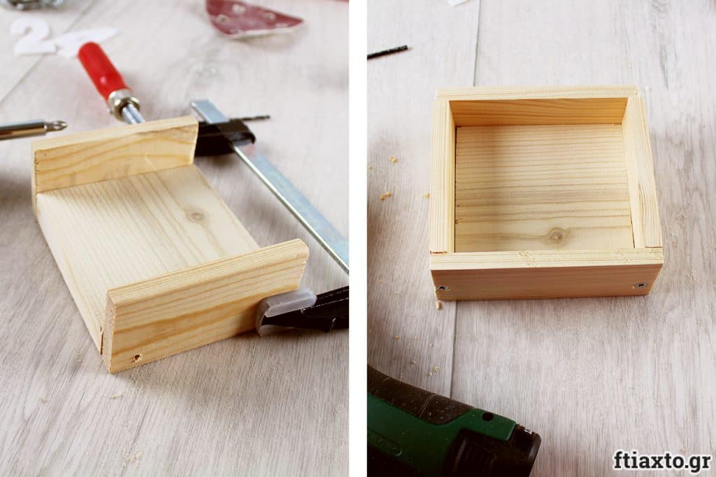 DIY: Αριθμός σπιτιού με τσιμέντο και ρητίνη (υγρό γυαλί)