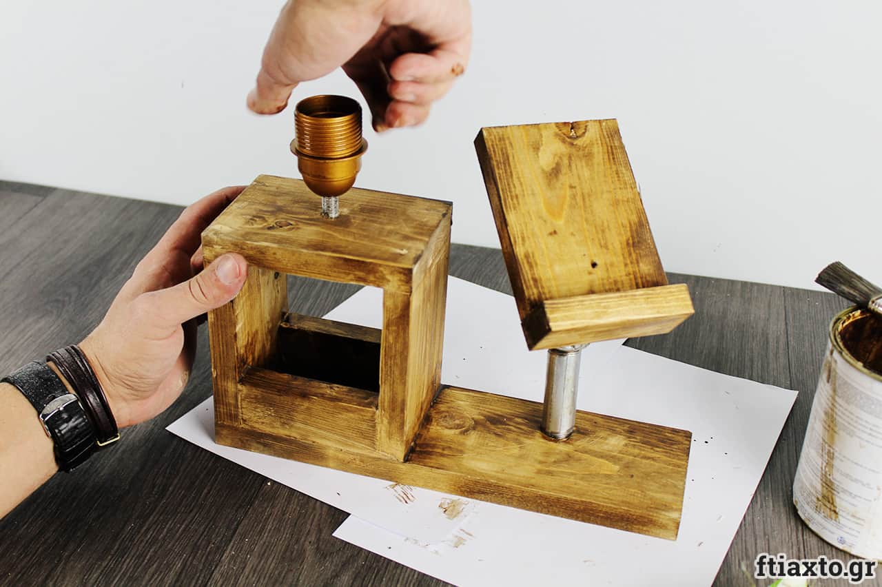 diy φωτιστικό με βάση για κινητό diy φωτιστικό με βάση για κινητό