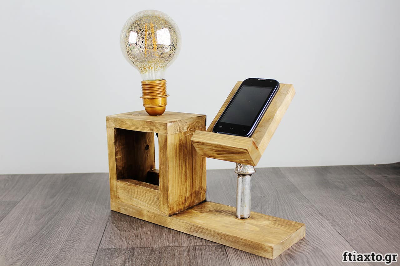 diy φωτιστικό με βάση για κινητό diy φωτιστικό με βάση για κινητό
