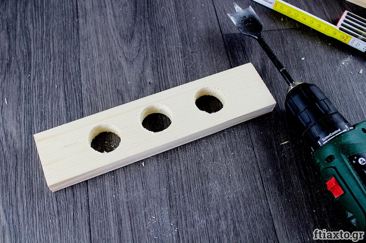 diy βάζο με δοκιμαστικούς σωλήνες