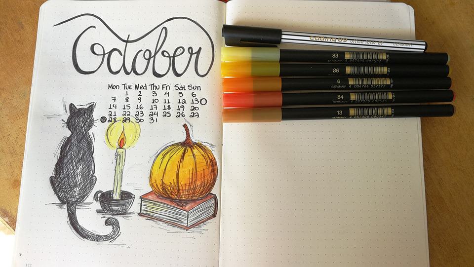 Mood tracker ιδέες για το bullet journal σου!